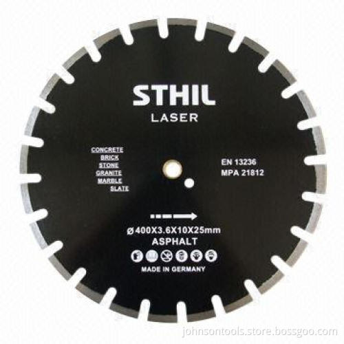 400mm Laser Saw Blade for Asphalt